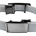 moonsix Canvas Web Belts for Men,Solid Color Casual Military Style Belt,Navy Blue