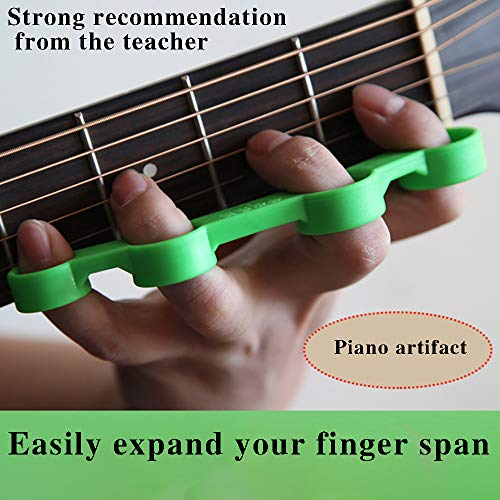 image for YILE Guitar Finger Expansion Plastic Finger Sleeve Finger Force Span P