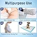 OBloved Disposable Underpads for Baby, 50 Pack(18×24 inch), Leak-Proof Breathable Incontinence Diaper Changing Pad, Heavy Absorbency, and Soft Cover for Bed (Blue)