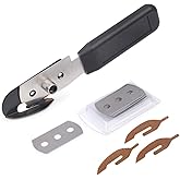 Gomake Vinyl Backing Cutter Bodyguard Vinyl Wrap Cutting Knife, Hidden Blade Wrap Cutter for Car Tinting and Backing Paper with 10 Extra Blades and 3 PTFE Stickers