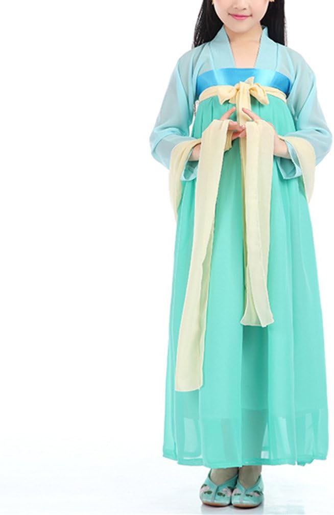Girls Child Ancient Chinese Traditional Cosplay Costumes Hanfu Fancy Dress