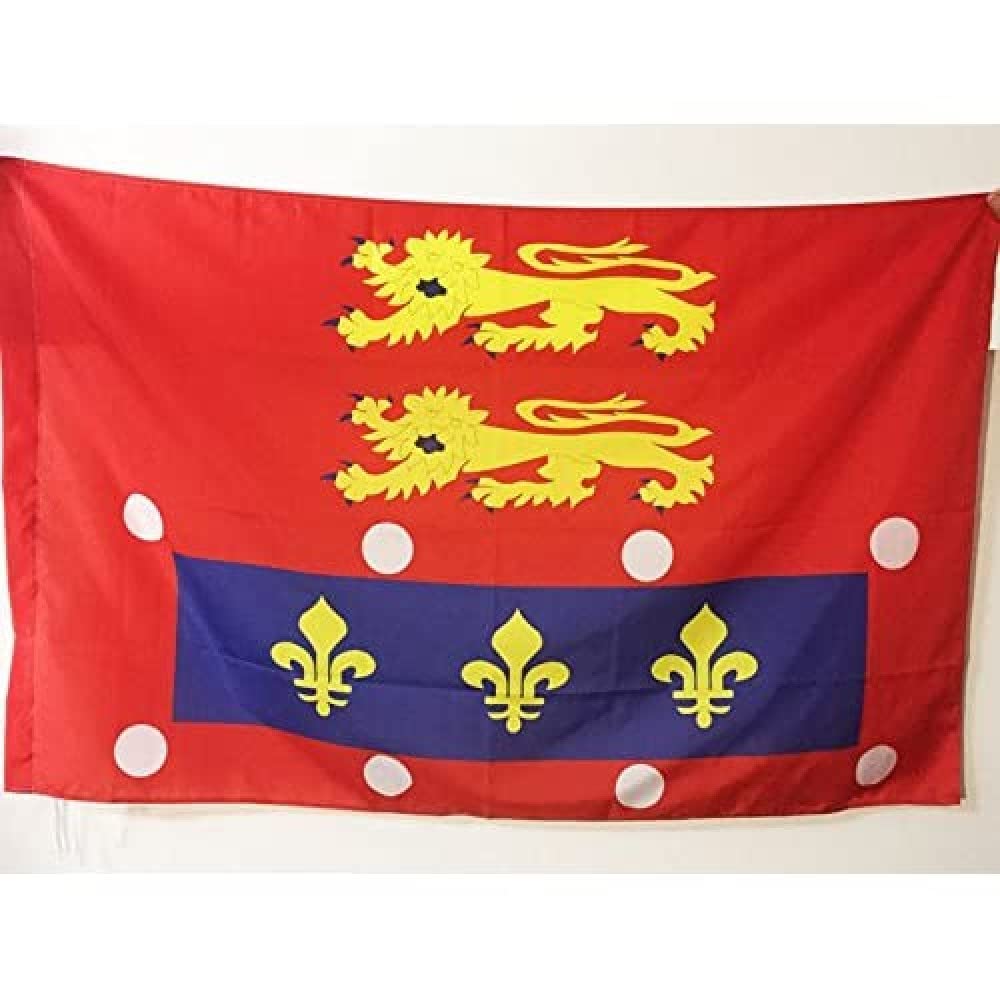 AZ FLAG - Orne Flag - 3x5 Ft - French department Banner with Sleeve - 100% Polyester - Fade Resistant - Vivid Colors - 3' x 5' Feet - 150x90 Cm
