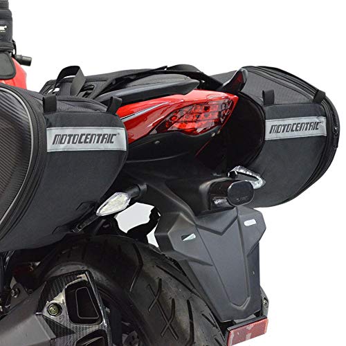 Ya-tube Moto Centric Motorcycle Saddle Bag Waterproof Oxford Travel 41L Capacity Vehicle Equipment Bag