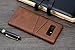 Fashioneey Galaxy Note 8 Leather Card Case, Minimalist Vintage Synthetic Leather Wallet Case, Cover with 2 Card Holder Slots Compatible for Samsung Galaxy Note 8