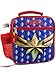 Captain Marvel Girls Boys Soft Insulated School Lunch Box (One Size, Blue/Red)