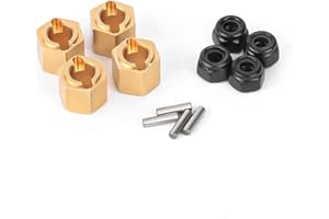 FEDCO FCX24 Hex Extensions H7*6.2MM Hex Spacer Wheel Hub for FMS FCX24 Smasher FCX18 LC80 Upgrades 1/24 1/18 RC Crawler