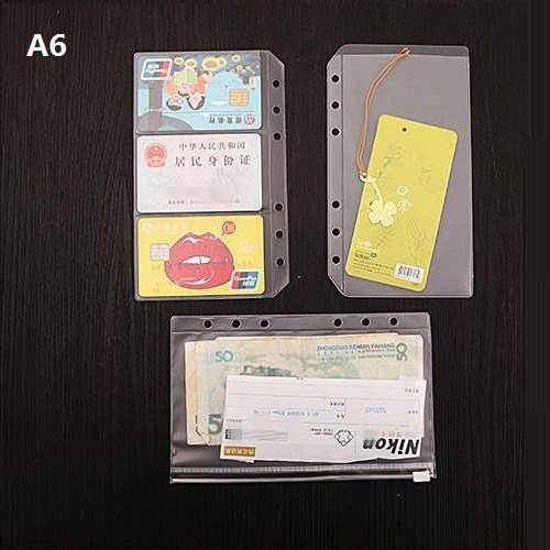 Chris-wang a6 size eva travel ring binder planner noteb…