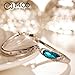T400 Jewelers “Glass Slipper” Swarovski Element Crystals Wrist Bangle Bracelet for Women Girlfriend Love Gifts Size 6.7