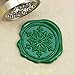 FQL Snowflake Vintage Rosewood Wax Seal Stamp Set with Gold Red Silver Sticks