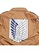 IDS Home Halloween Fashion Jacket Cosplay Costume Clothes Unisex Long Sleeve Khaki Jackets Japanese Anime Cosplay Costume Anime Cosplay Jacket Harness Outfit, XXL