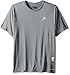 HEAD Men's Hypertek Top, Sleet Heather, Medium
