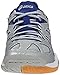 ASICS Women's Gel Tactic Volleyball Shoe, Silver/Royal/White, 8.5 M US