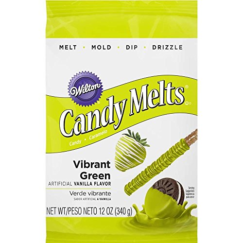 Wilton 1911-421 Candy Melts, 12-Ounce, Vibrant Green