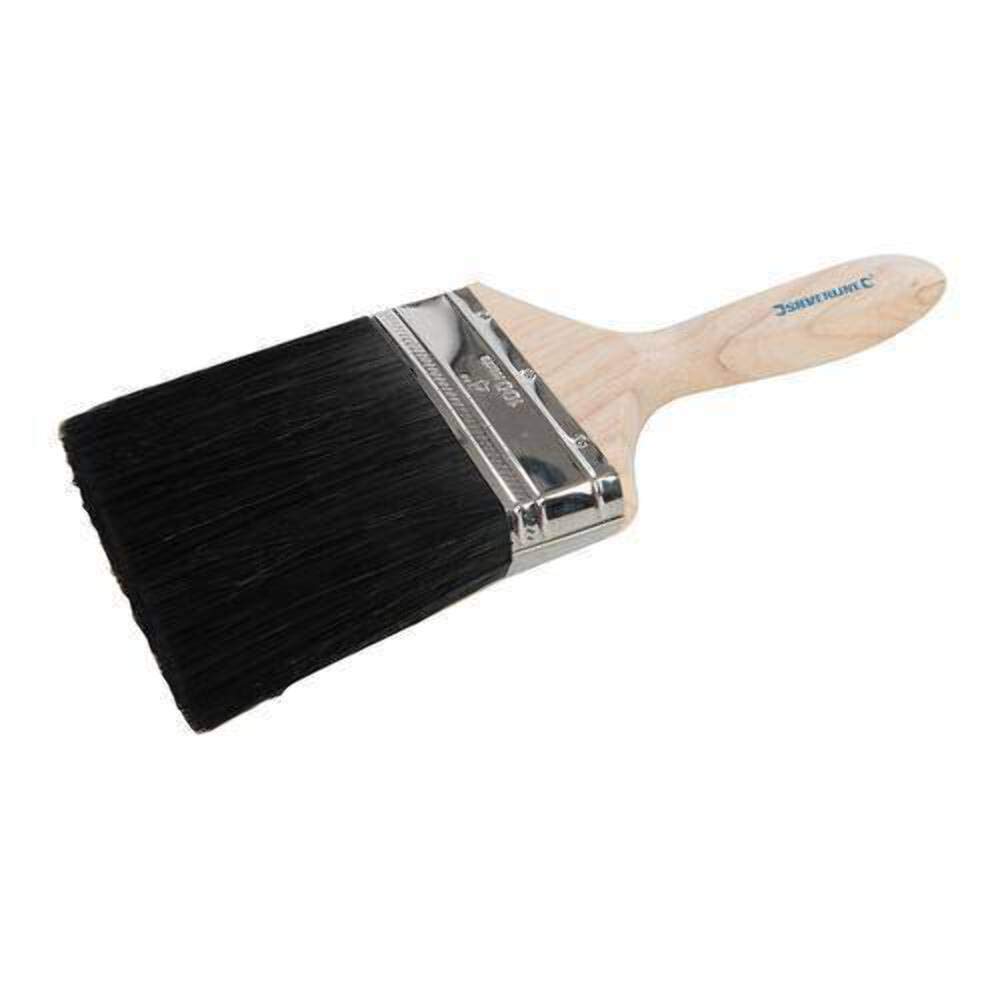 Silverline 820231 Premium Mixed-Bristle Paint Brush 100 mm / 4"