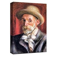 Canvas Wall Art Dance in The Country by Pierre-Auguste Renoir Canvas Prints Home Artwork Decoration for Living Room,Bedroom - 12x18 inches