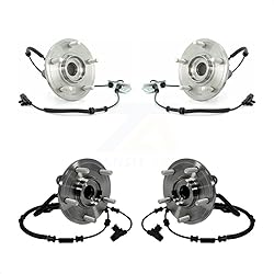 Front Rear Wheel Bearing & Hub Assembly Kit For