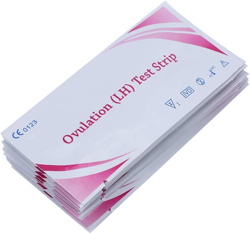 LH Ovulation Test Strip Pregnancy Ovulation Test Home Urine Detection Sticks Early Predictor Kit for Fertility (10pcs)