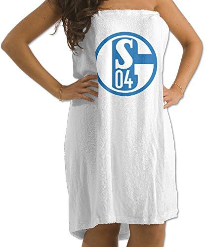 Kongpao FC Schalke 04 Bathroom Shower Wrap Bathrobe Towels