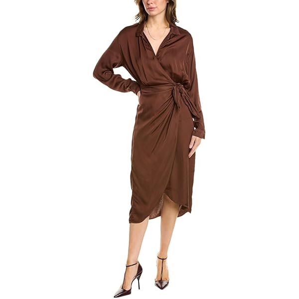 LOAIHA Women Plush Hoodies Dress Fleece Long Sleeve Split