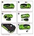 CHUYI Cool Sports 3D Car Shaped Wireless Optical Mouse 1600DPI 3 Button Ergonomic Office Mice with USB Receiver for Travel Business School Gift (Grey)