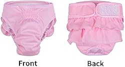 Washable Female Dog Diapers, Puppy Diapers for Dog