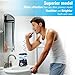 Upgrade Anti Leakage Water Flosser, Nicefeel 600ml Capacity Professional Quiet Design 10 Adjustable Presure Setting Water Dental Flosser for Home & Travel, Oral Irrigator with 7 Multifunctinal Tips