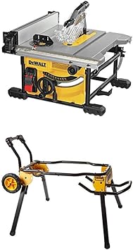 Dewalt Dwe7485 Scie De Chantier Compacte Avec Support De Scie Circulaire Dwe74911 20 3 Cm Amazon Ca Outils Et Bricolage