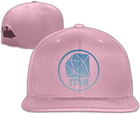 New 2018 Plain Baseball Cap Flat Bill Adjustable Pink One Size