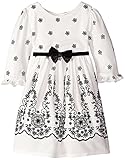 Youngland Girls' Flock Brushed Sweater Knit Dress