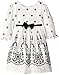 Youngland Girls' Flock Brushed Sweater Knit Dress