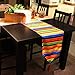 JOYIN Mexican Table Runner 84x14-inch for Cinco De Mayo Party Wedding Decorations Outdoor Picnics Dining Table, Fringe Cotton Table Runners, Mexican Fiesta Party Decorations, Serape Table Runners