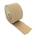 Craft Burlap Ribbon No Fray Edges 4 Inches by 50 Yards Wreath Ribbon
