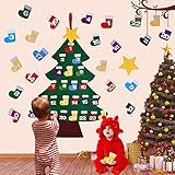 Outgeek Felt Christmas Tree, Advent Calendar Tree