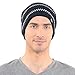 FORBUSITE Stylish Slouch Beanie Hat for Men Women Summer Winter B734 (Black)