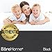 Bare Home Premium 1800 Ultra-Soft Microfiber Pillowcase Set - Double Brushed - Hypoallergenic - Wrinkle Resistant (King Pillowcase Set of 2, Black)