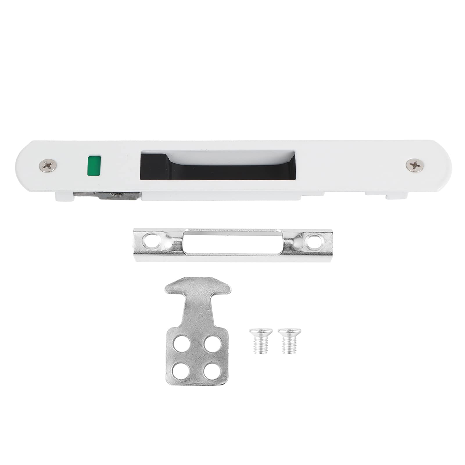 Sliding Door Lock, Sliding Glass Door Lock, Simple Lock Hardware for Sliding Door Window Glass Stainless Steel Household