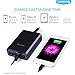 Lumsing 60W 5V 6-Port USB Desktop Charger Charging Intelligent Control Chipset Multi Travel Power for iphone, ipad, Samsung,Nexus, HTC, Sony and More (Black)