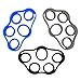 VOOCO Finger Stretcher, Hand Resistance Bands Hand Extensor Exerciser Finger Grip Strengthener Strength Trainer Gripper Set for Arthritis Carpal Tunnel Exercise Guitar and Rock Climbing 3pcs