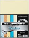 Darice GX220001 Coordination Value Cardstock, 8.5 by 11-Inch, Beachside, 50-Pack