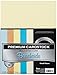 Darice GX220001 Coordination Value Cardstock, 8.5 by 11-Inch, Beachside, 50-Pack