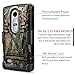 LG Leon Case, Sunset/Tribute 2 /Destiny/Risio/Tribute Duo 4G LTE/Power, NageBee Belt Clip Holster Defender Heavy Duty Shockproof Kickstand Combo Rugged Armor Durable Case -Camo