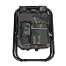We Moment Folding Portable seat Backpack Fishing Cooler Beach Chair for Camping, Fishing, Watching Sports Events, Tailgating, Hiking, Picnics,Outdoor Lightweight Backpack Foldable Chair,camo