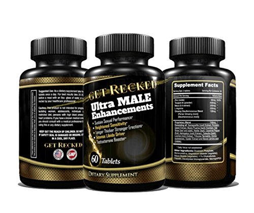 Ultra Male Enhancements - Most Effective Natural Performance - Pure Maca Root - Ginseng - L-Arginine &amp; Tongkat Ali Guaranteed and Made in the USA