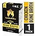 Chicken Bone Broth Soup by Kettle and Fire, Pack of 2, Keto Diet, Paleo Friendly, Whole 30 Approved, Gluten Free, with Collagen, 7g of protein, 16.2 fl oz