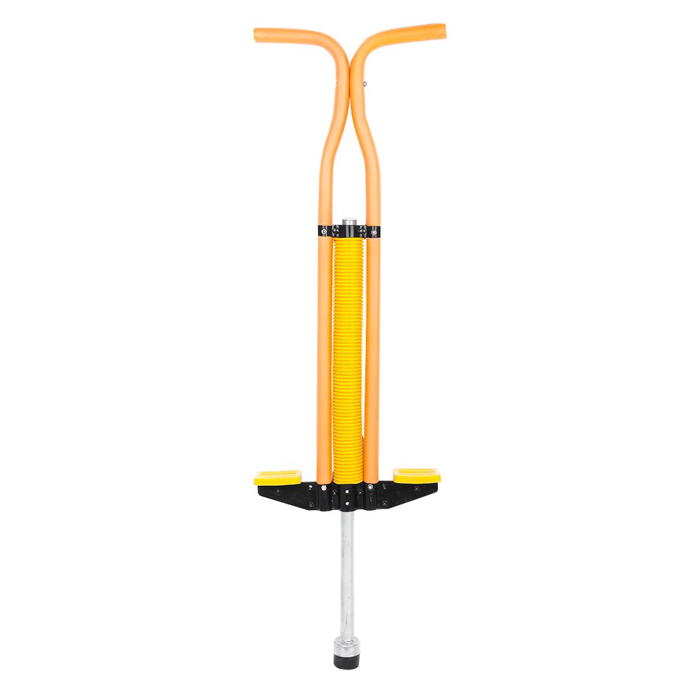 GOTOTOP Pogo Stick Kinder Doppel Bar Jump Stick Springstock mit Max
