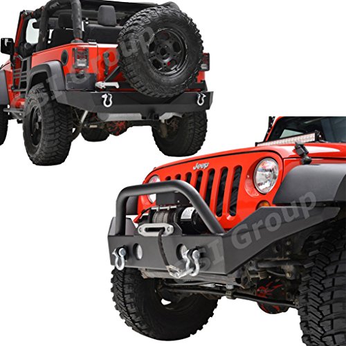 Buy GSI Rock Crawler Full Width Front Bumper+ OE Fog Lights Hole and