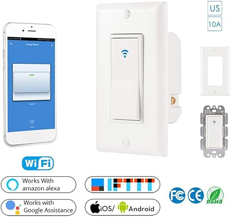 Interruptor De Luz Inteligente Interruptores Inalambricos Panel