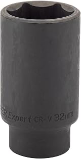 Draper 35519 1/2 Inch Drive 32mm Deep Impact Socket