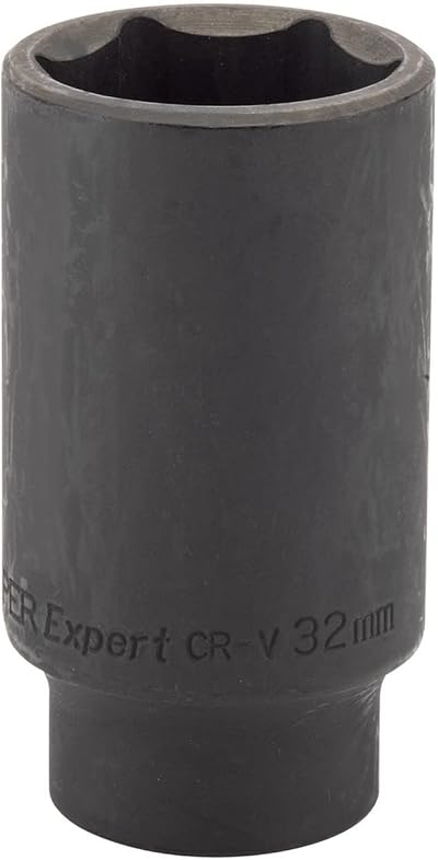 Draper 35519 1/2 Inch Drive 32mm Deep Impact Socket
