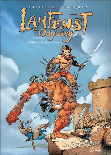Livres Couvertures de Lanfeust Odyssey T01 : L'énigme Or-Azur (partie 1)